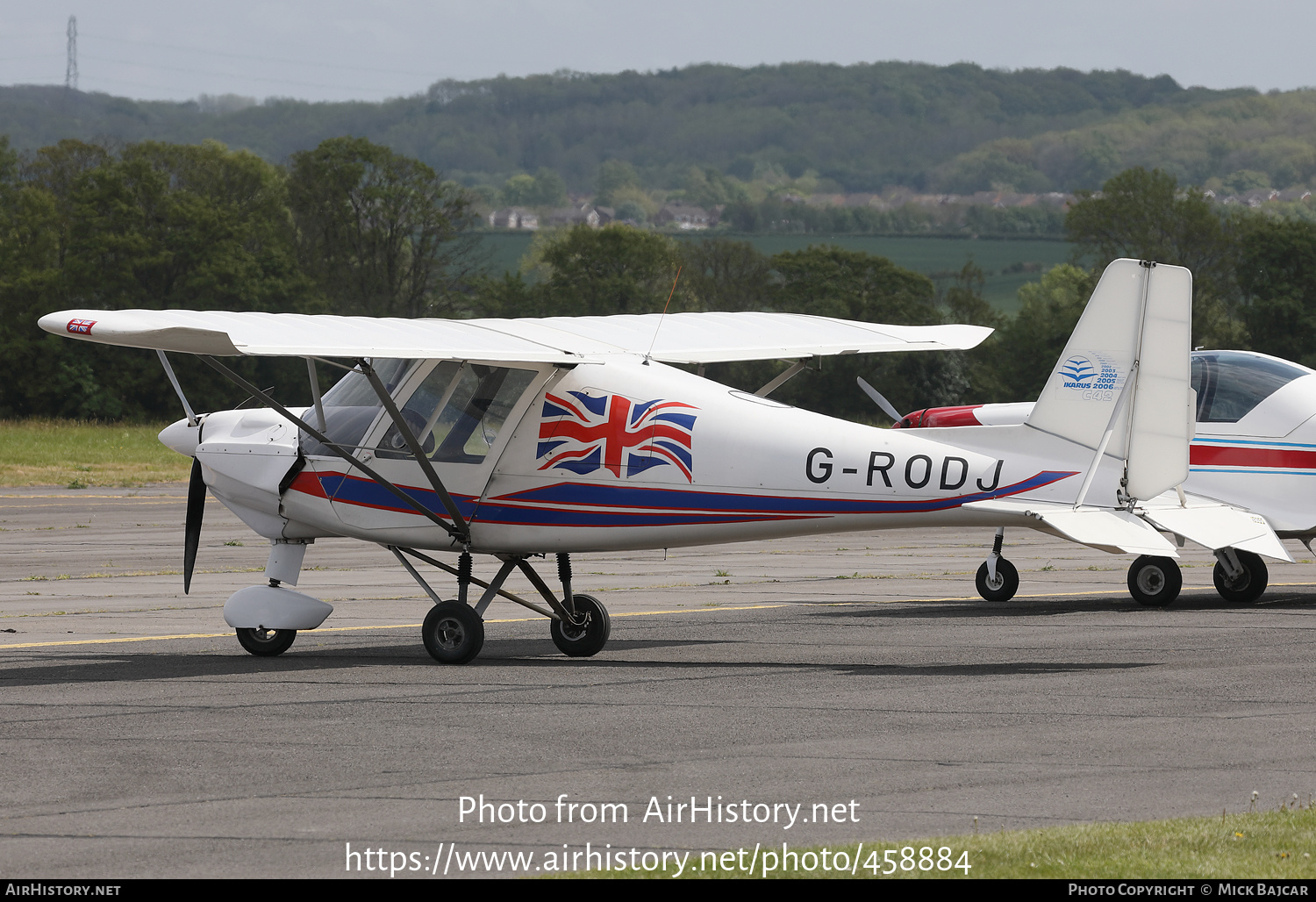 Aircraft Photo of G-RODJ | Comco Ikarus C42-FB80 | AirHistory.net #458884