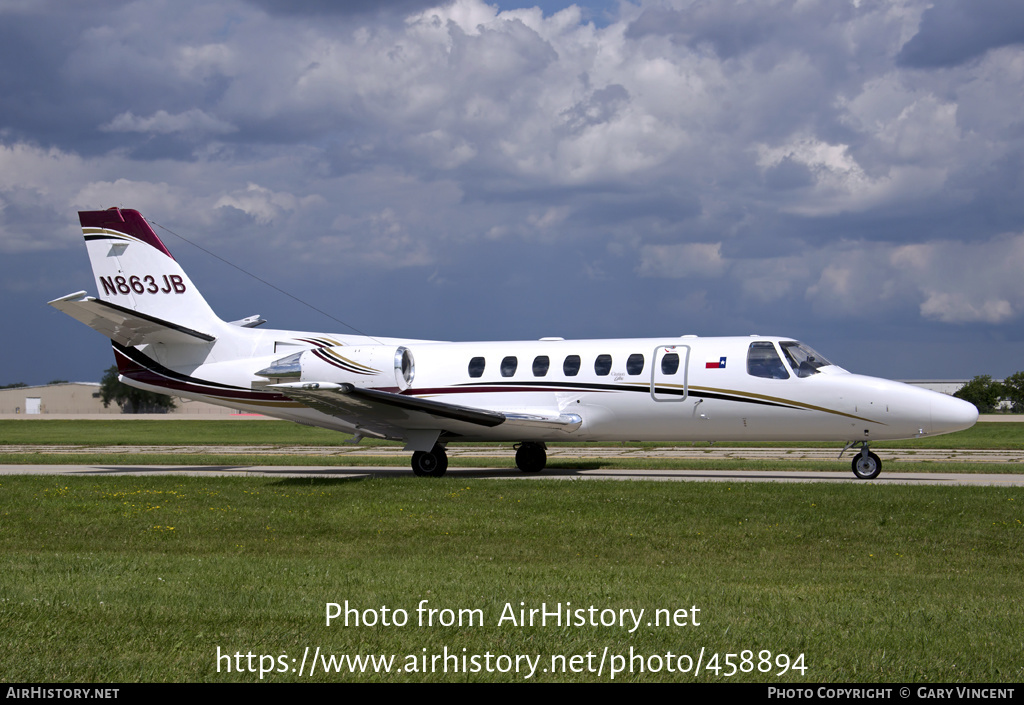 Aircraft Photo of N863GB | Cessna 560 Citation Ultra | AirHistory.net #458894