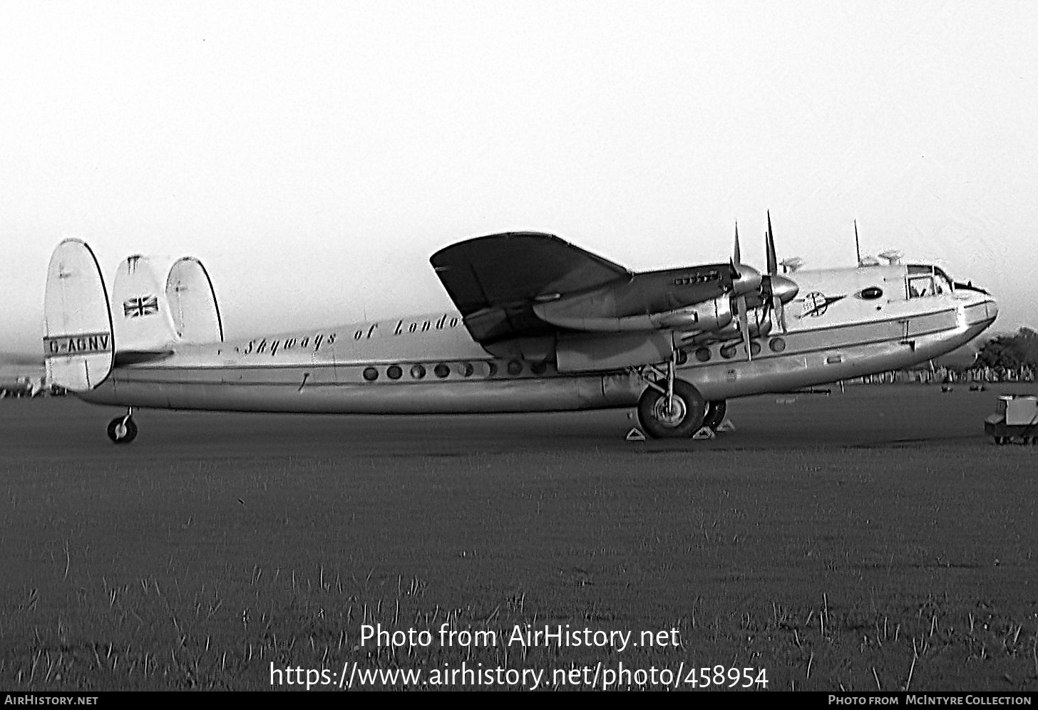 Aircraft Photo of G-AGNV | Avro 685 York C1 | Skyways of London | AirHistory.net #458954