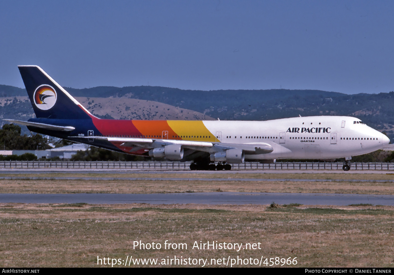 Aircraft Photo of EI-CAI | Boeing 747-123 | Air Pacific | AirHistory.net #458966