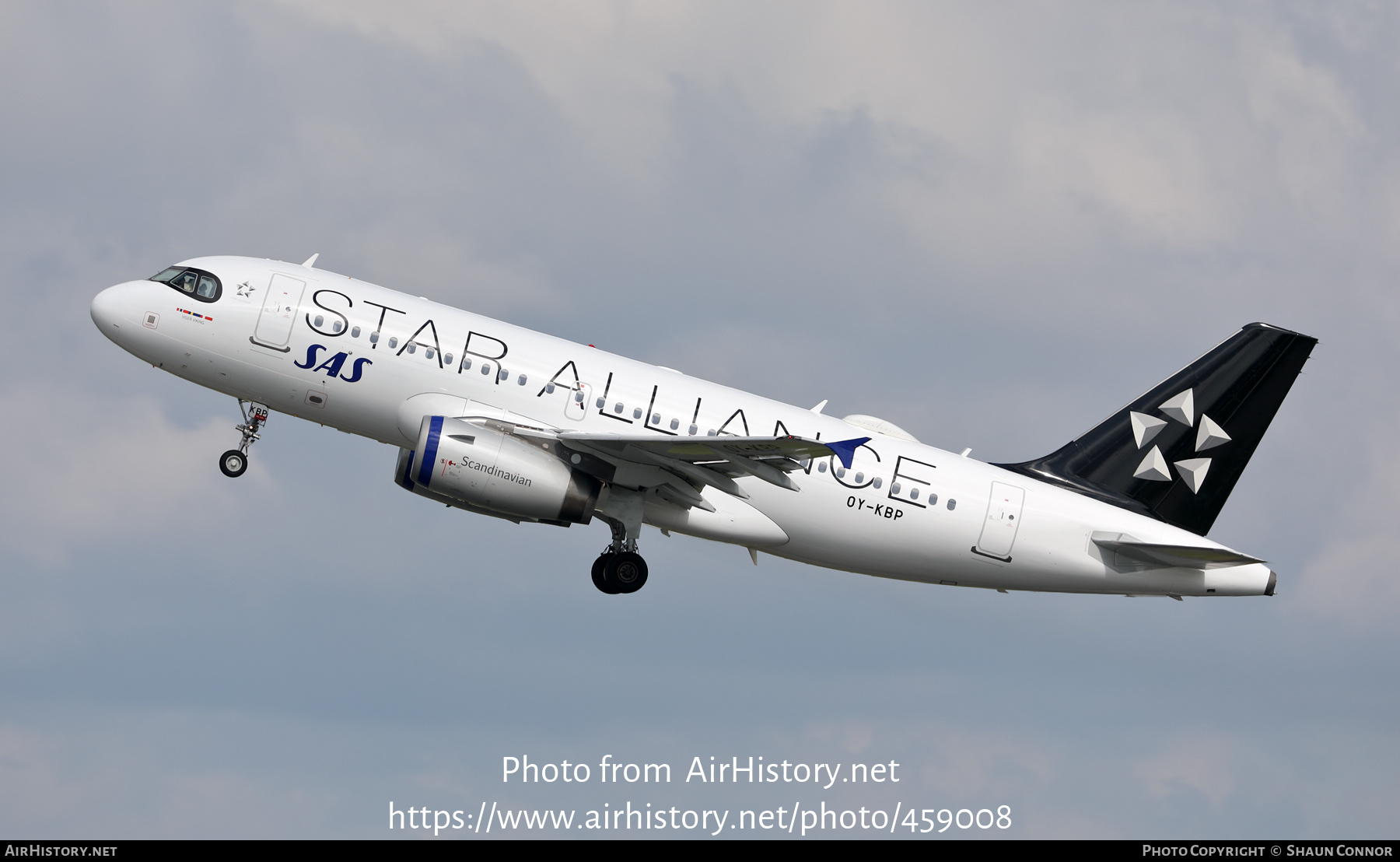 Aircraft Photo of OY-KBP | Airbus A319-132 | Scandinavian Airlines - SAS | AirHistory.net #459008