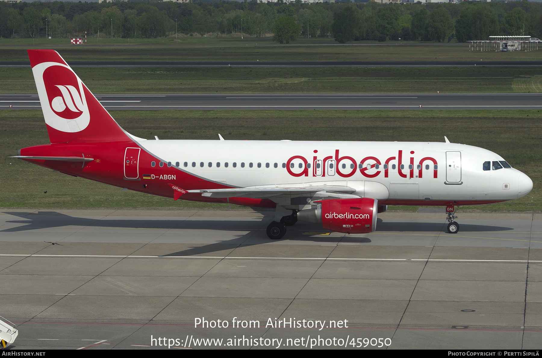 Aircraft Photo of D-ABGN | Airbus A319-112 | Air Berlin | AirHistory.net #459050