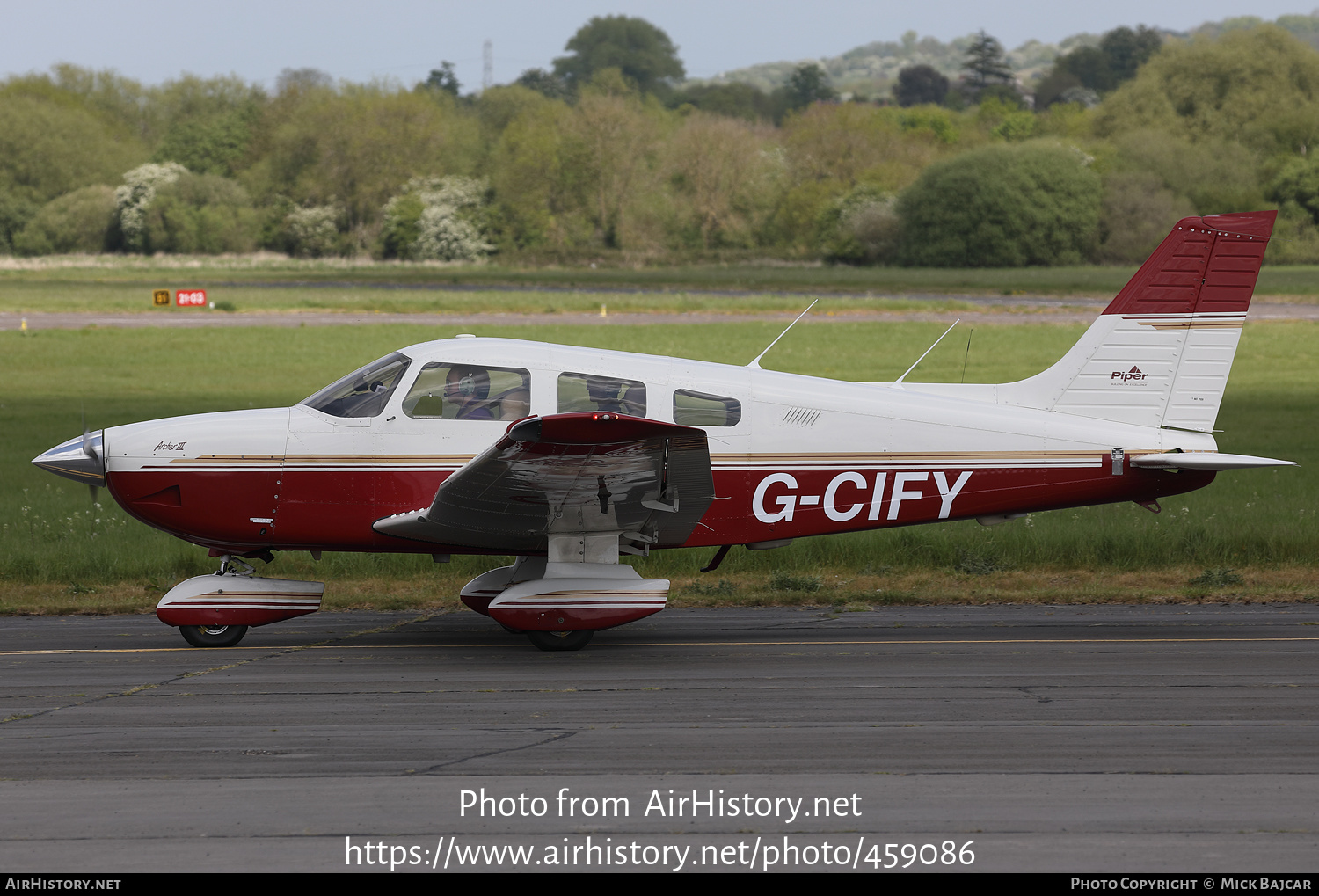 Aircraft Photo of G-CIFY | Piper PA-28-181 Cherokee Archer III | AirHistory.net #459086