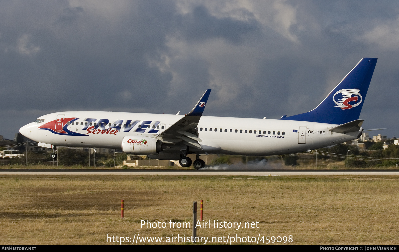 Aircraft Photo of OK-TSE | Boeing 737-81D | Travel Service | AirHistory.net #459098