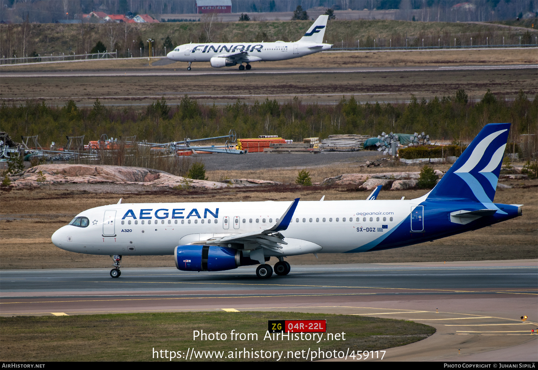 Aircraft Photo of SX-DGZ | Airbus A320-232 | Aegean Airlines | AirHistory.net #459117