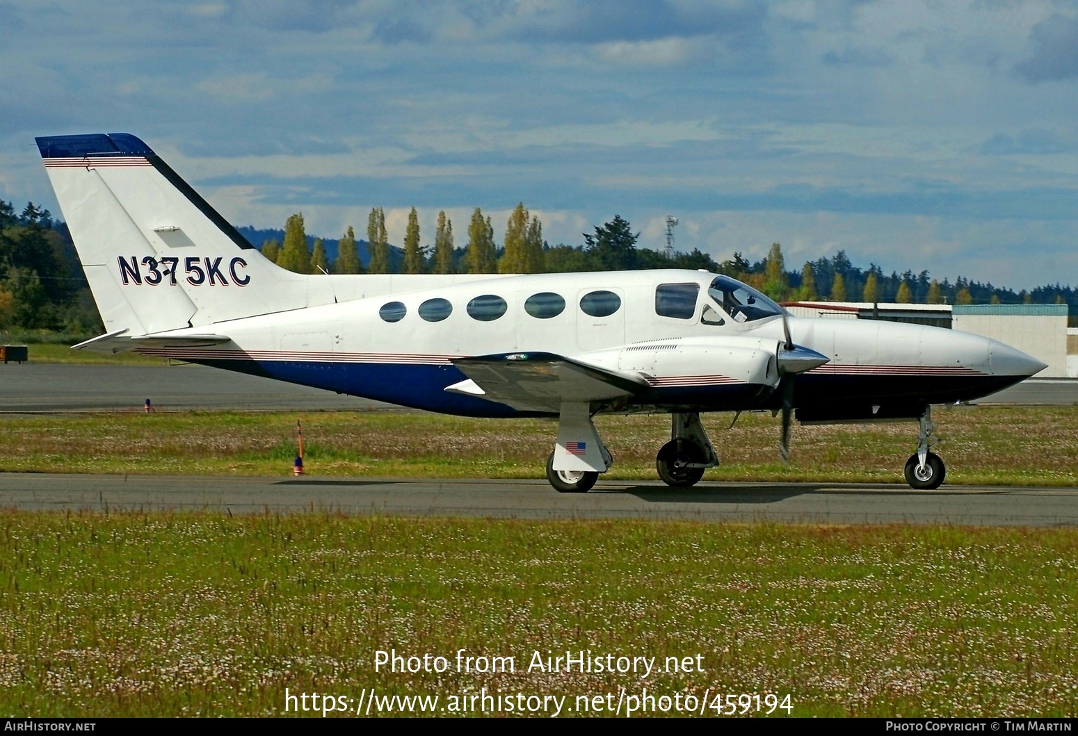 Aircraft Photo of N375KC | Cessna 421C Golden Eagle | AirHistory.net #459194