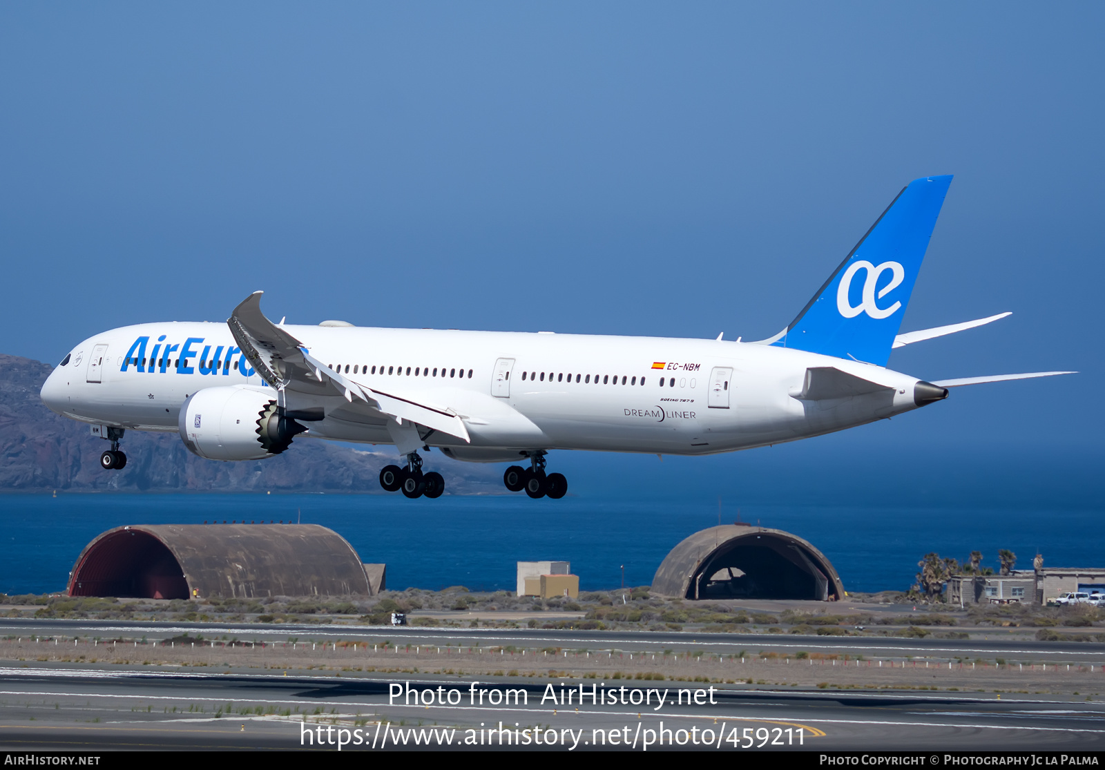 Aircraft Photo of EC-NBM | Boeing 787-9 Dreamliner | Air Europa | AirHistory.net #459211