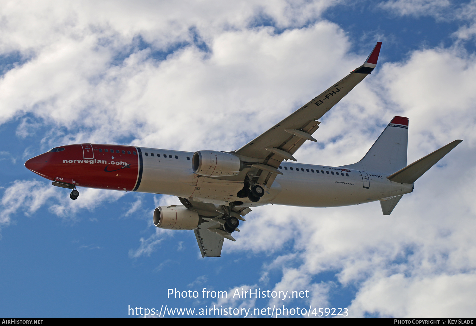 Aircraft Photo of EI-FHJ | Boeing 737-8JP | Norwegian | AirHistory.net #459223