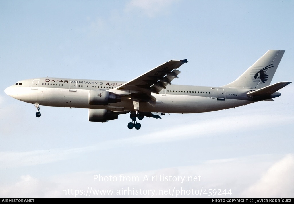 Aircraft Photo of A7-ABN | Airbus A300B4-622R | Qatar Airways | AirHistory.net #459244