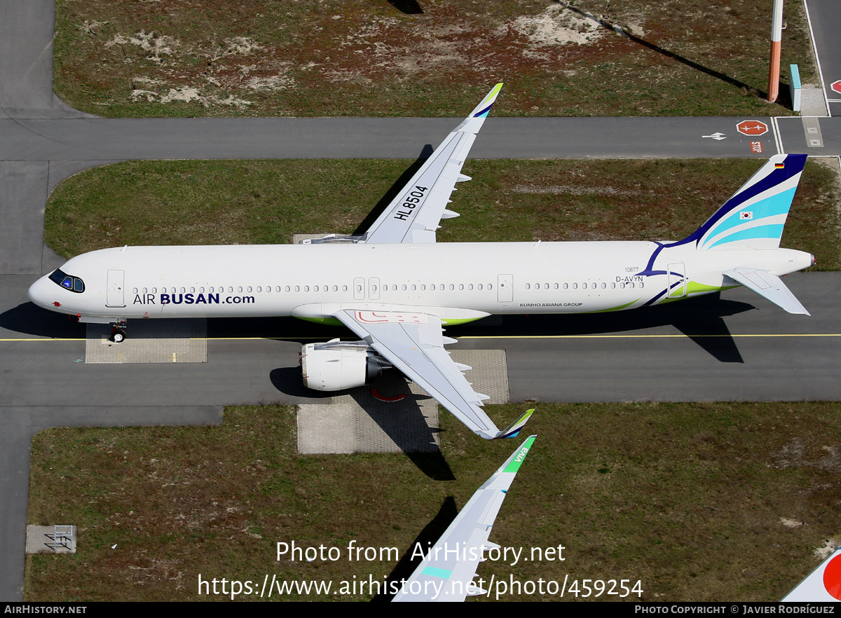 Aircraft Photo of D-AVYN / HL8504 | Airbus A321-251NX | Air Busan | AirHistory.net #459254