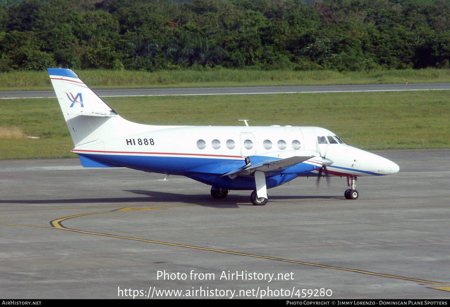 Aircraft Photo of HI888 | British Aerospace BAe-3201 Jetstream 32 | Aerolíneas Mas | AirHistory.net #459280