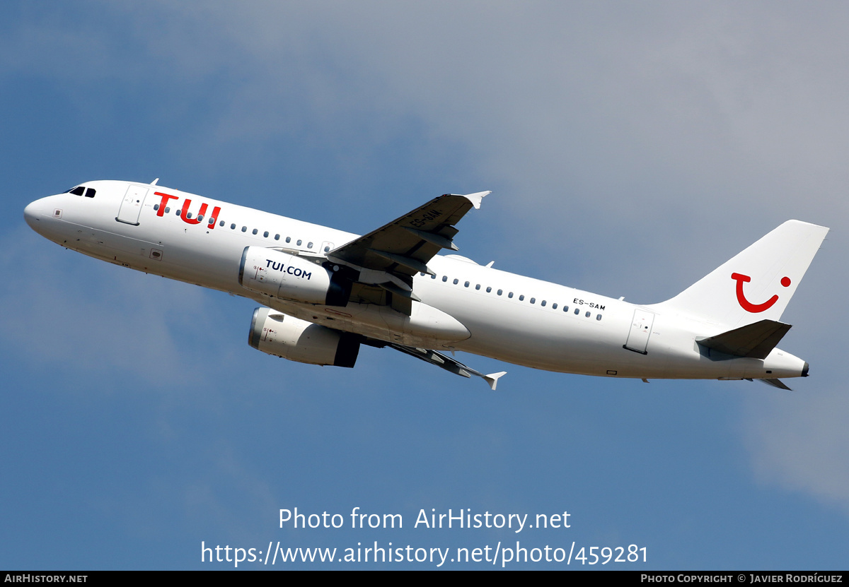 Aircraft Photo of ES-SAM | Airbus A320-232 | TUI | AirHistory.net #459281