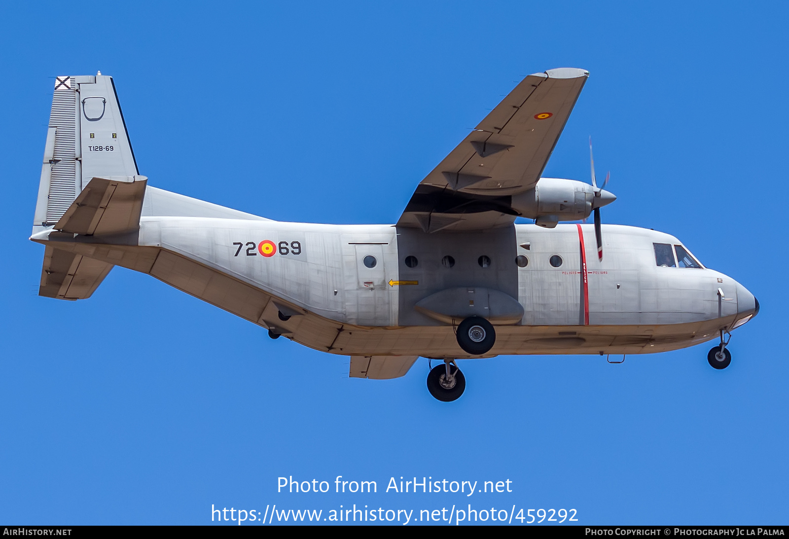 Aircraft Photo of T.12B-69 | CASA C-212-100 Aviocar | Spain - Air Force | AirHistory.net #459292