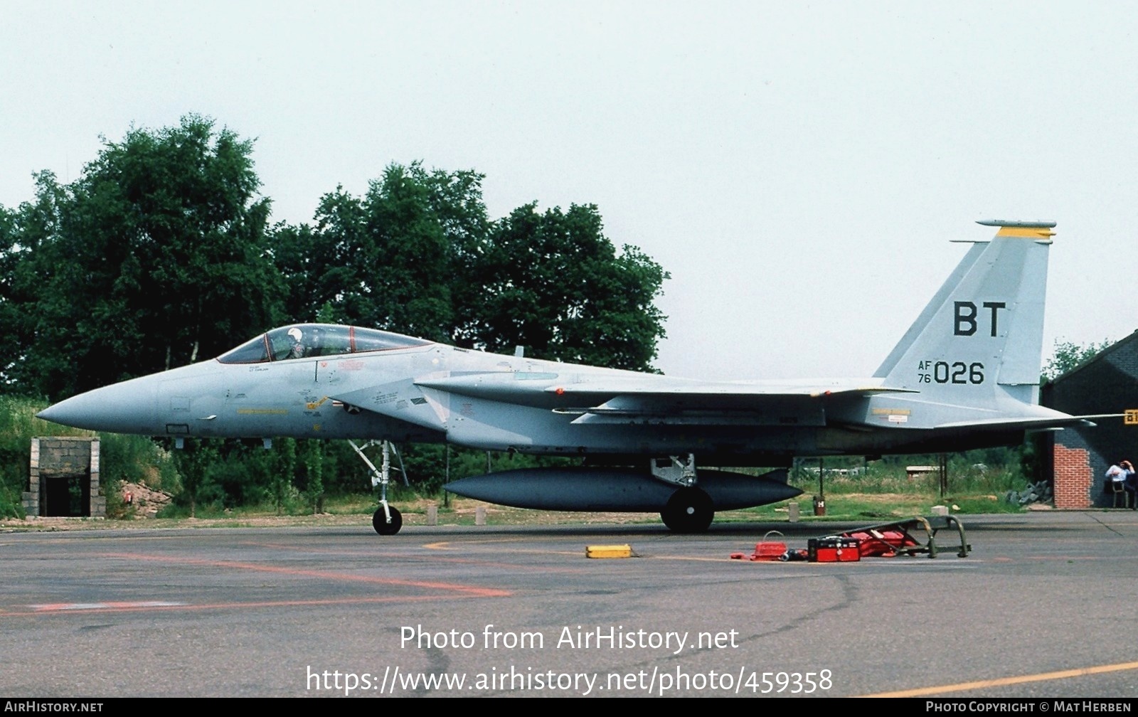 Aircraft Photo of 76-0026 / AF76-026 | McDonnell Douglas F-15A Eagle | USA - Air Force | AirHistory.net #459358