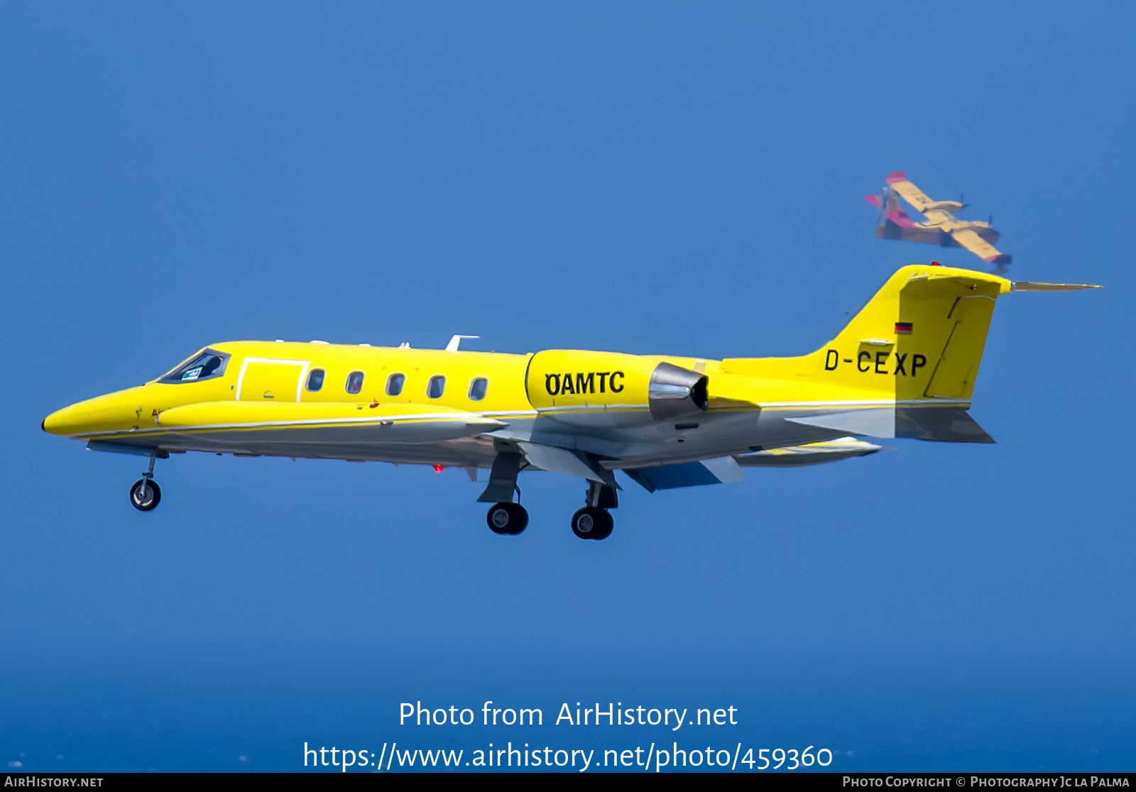 Aircraft Photo of D-CEXP | Gates Learjet 35A | Air Alliance Express | AirHistory.net #459360