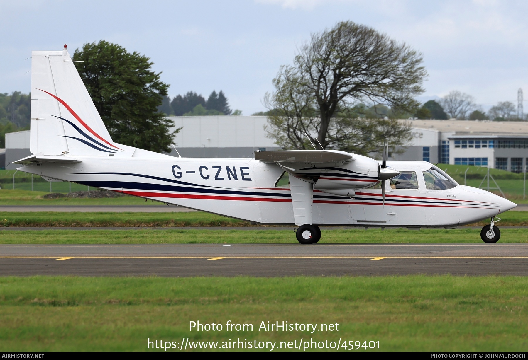 Aircraft Photo of G-CZNE | Britten-Norman BN-2B-20 Islander | AirHistory.net #459401