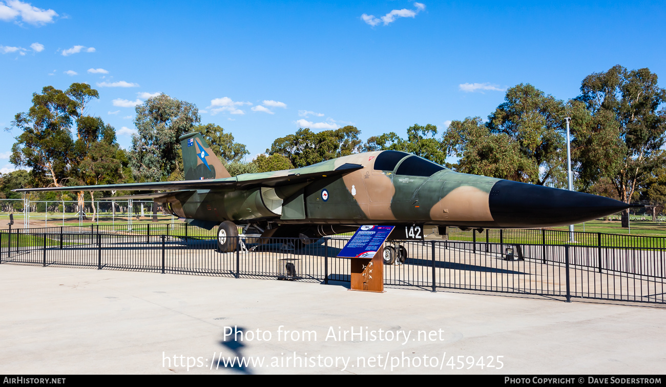 Aircraft Photo of A8-142 | General Dynamics F-111C Aardvark | Australia - Air Force | AirHistory.net #459425