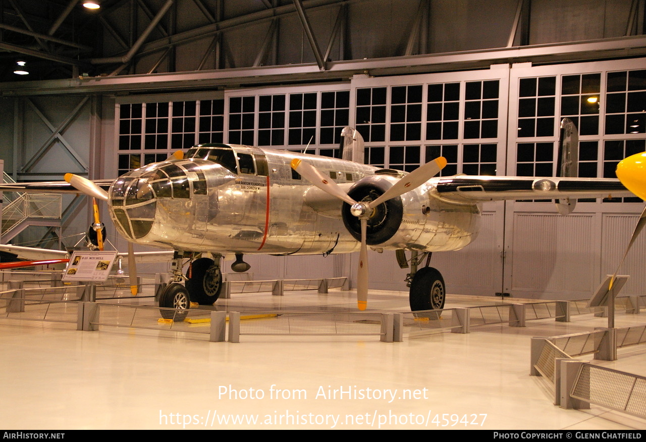 Aircraft Photo of N10V | North American B-25H Mitchell | USA - Air Force | AirHistory.net #459427