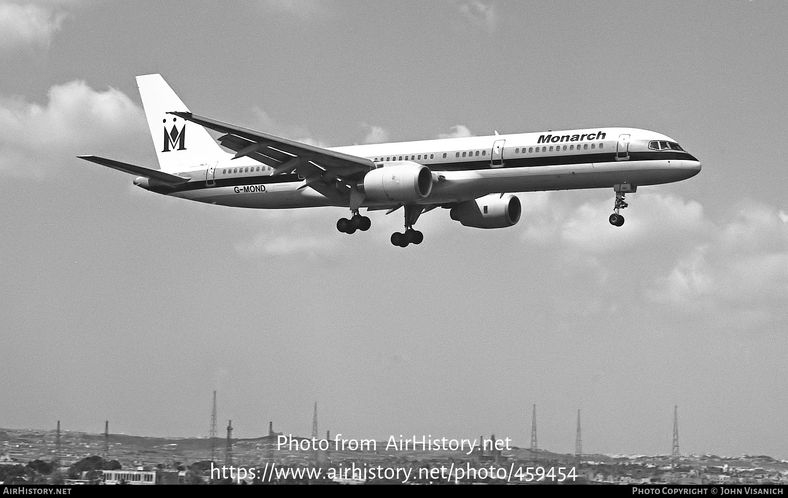 Aircraft Photo of G-MOND | Boeing 757-2T7 | Monarch Airlines | AirHistory.net #459454