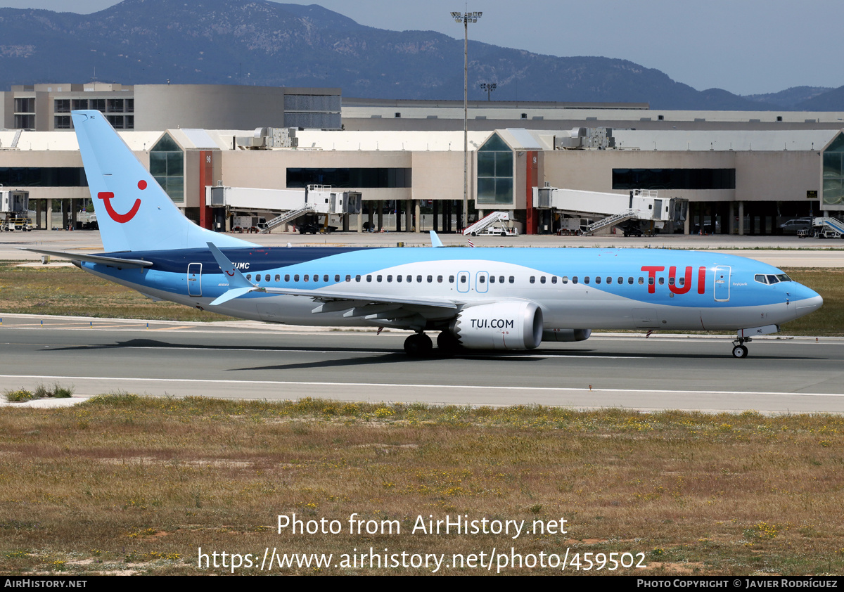 Aircraft Photo of G-TUMC | Boeing 737-8 Max 8 | TUI | AirHistory.net #459502