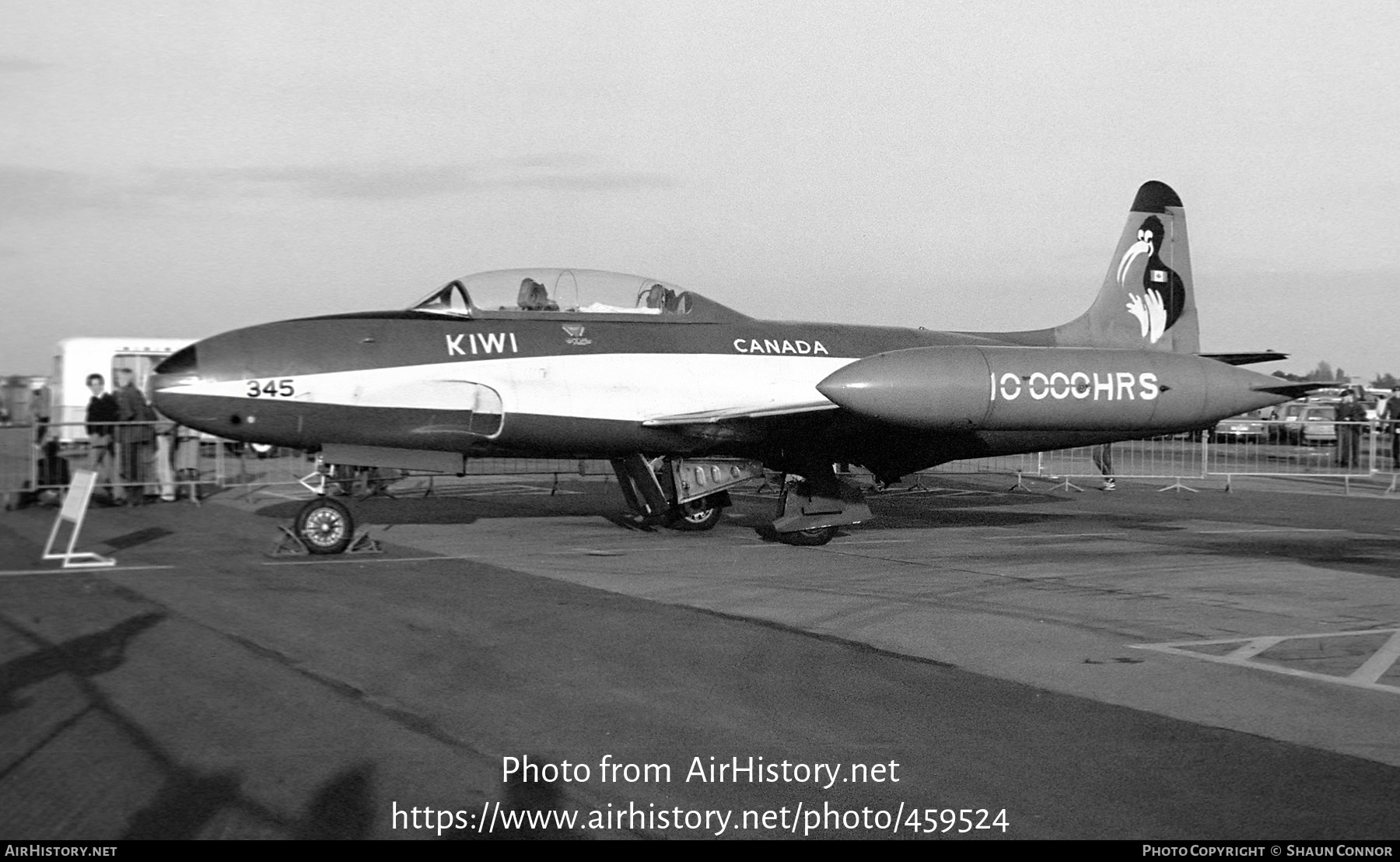 Aircraft Photo of 133345 | Canadair CT-133 Silver Star 3 | Canada - Air Force | AirHistory.net #459524