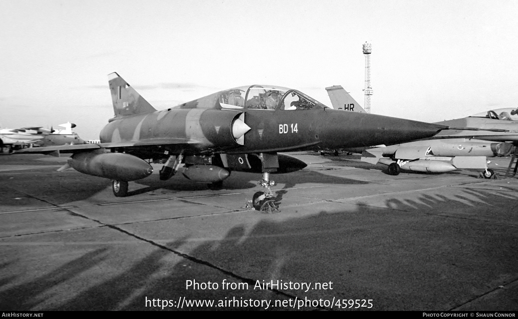 Aircraft Photo Of BD14 | Dassault Mirage 5BD | Belgium - Air Force ...