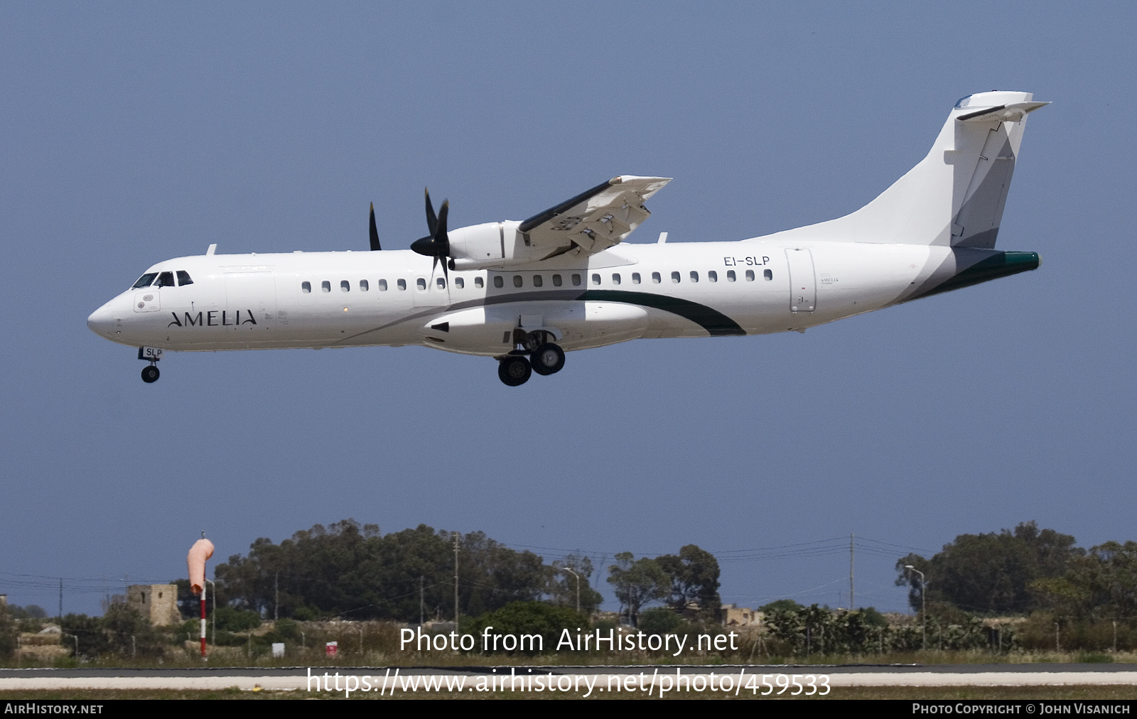 Aircraft Photo of EI-SLP | ATR ATR-72-212 | Amelia | AirHistory.net #459533