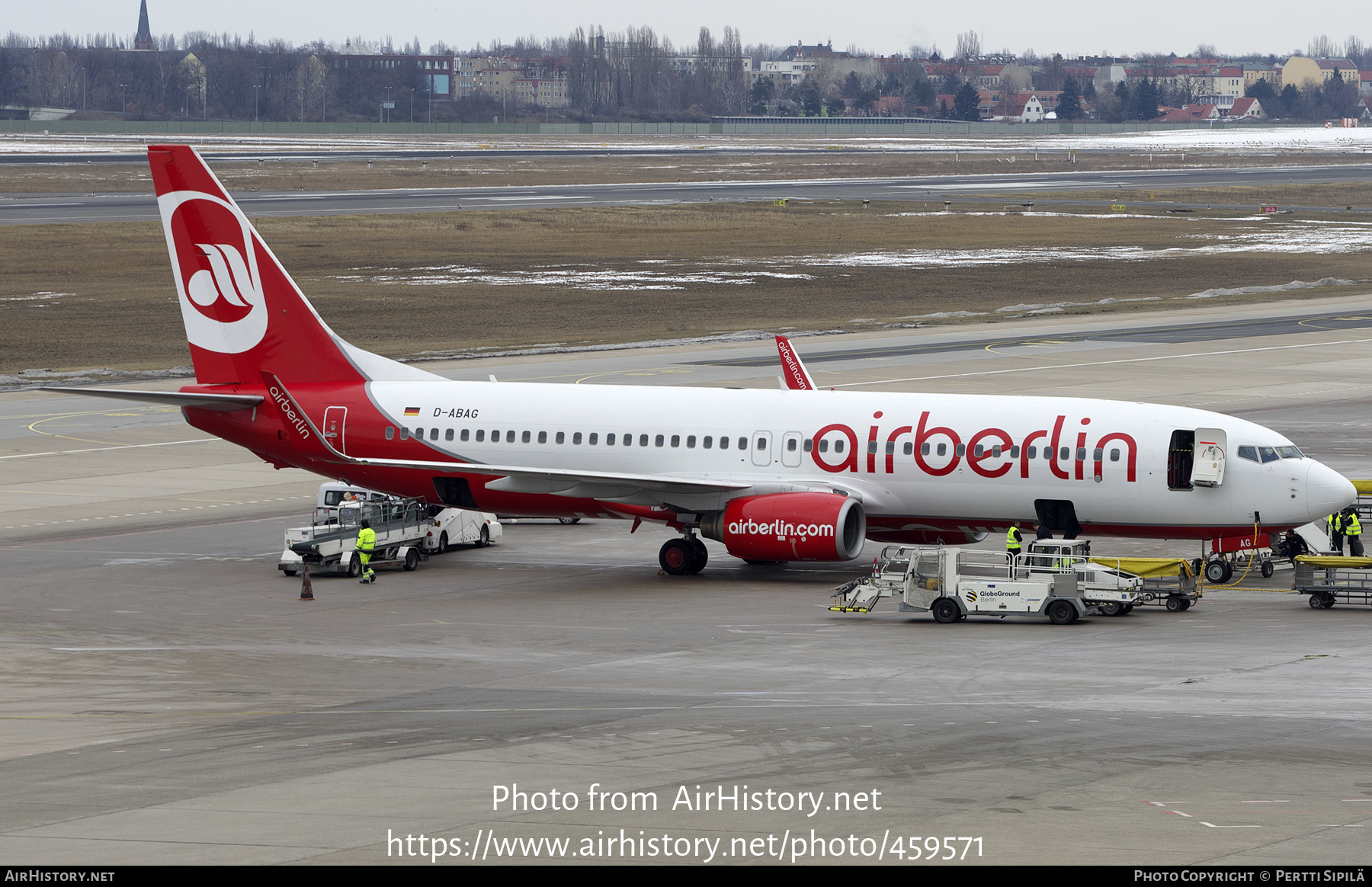 Aircraft Photo of D-ABAG | Boeing 737-86J | Air Berlin | AirHistory.net #459571