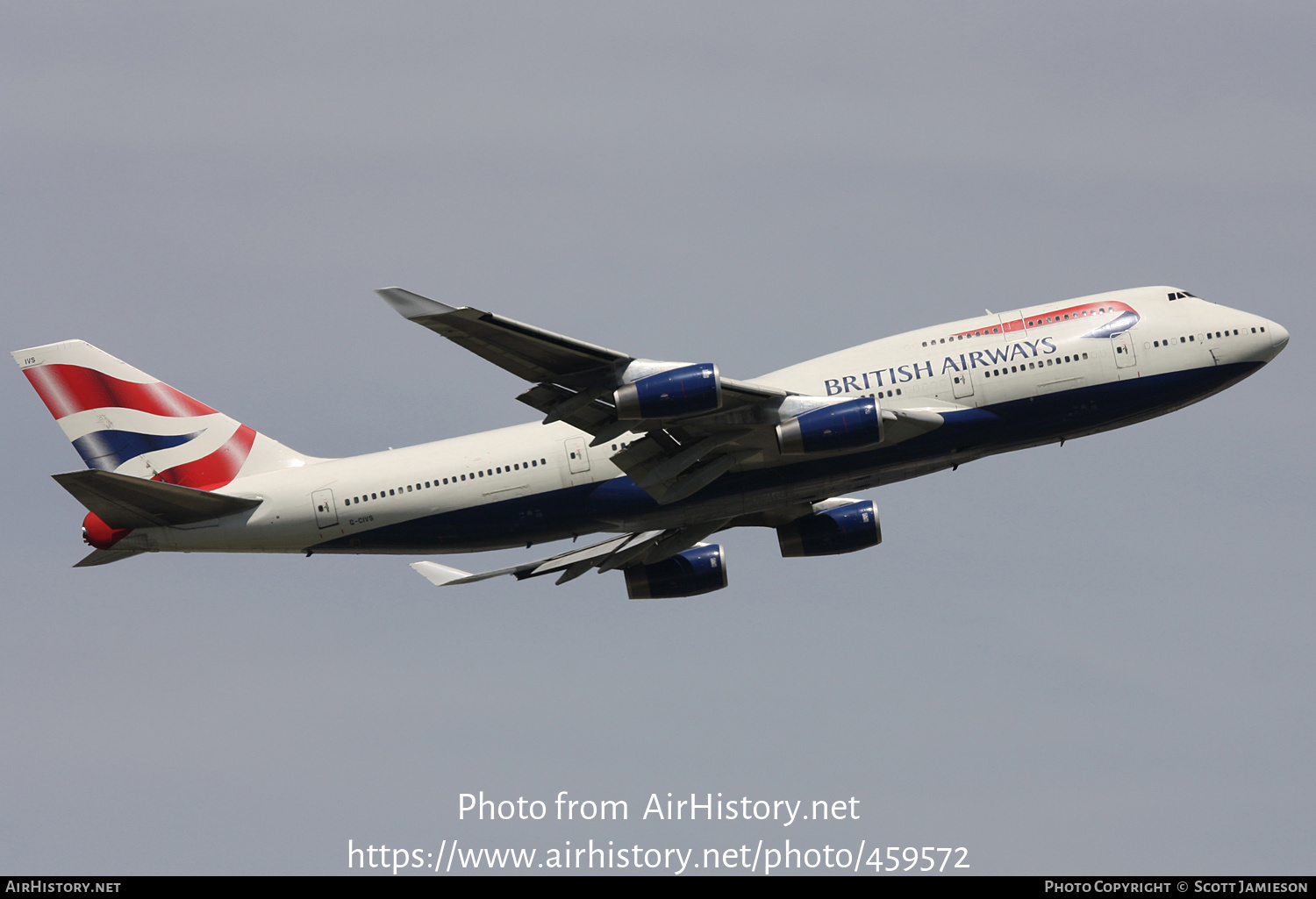 Aircraft Photo of G-CIVS | Boeing 747-436 | British Airways | AirHistory.net #459572