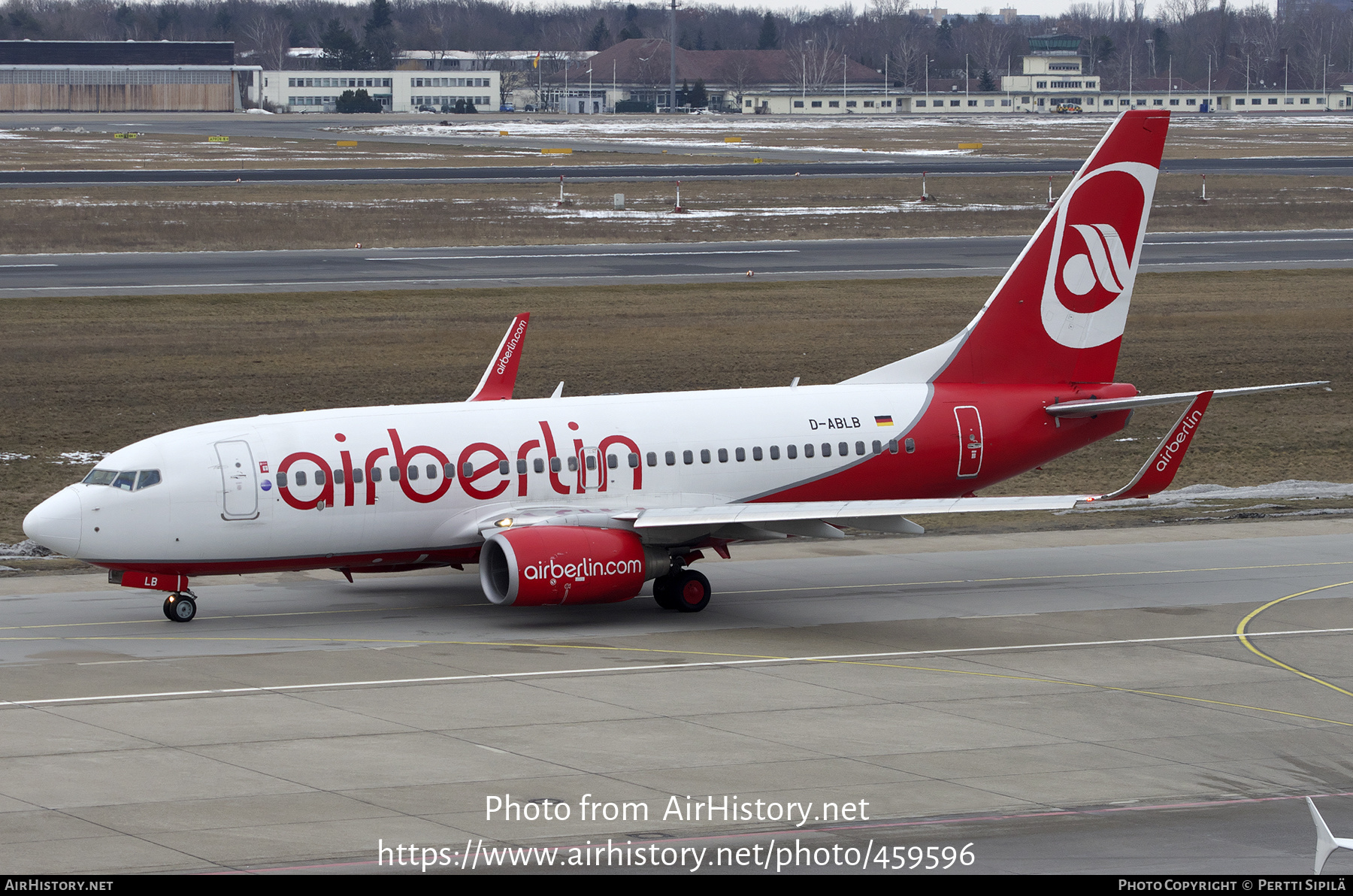 Aircraft Photo of D-ABLB | Boeing 737-76J | Air Berlin | AirHistory.net #459596