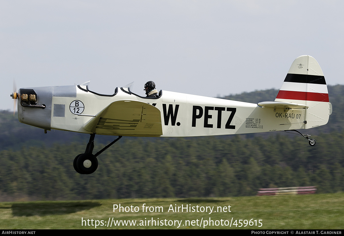 Aircraft Photo of OK-RAU 07 | Klemm L-25H (replica) | AirHistory.net #459615