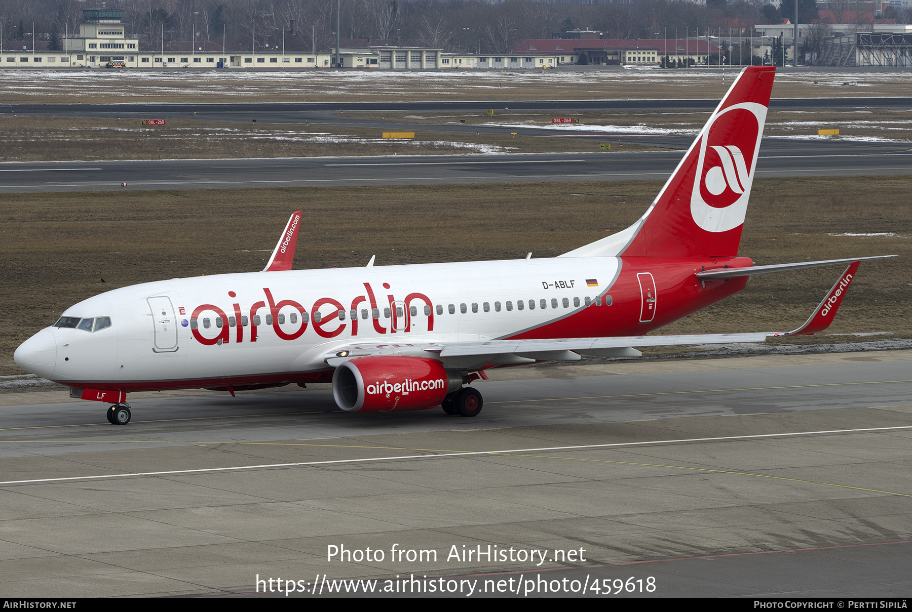 Aircraft Photo of D-ABLF | Boeing 737-76J | Air Berlin | AirHistory.net #459618