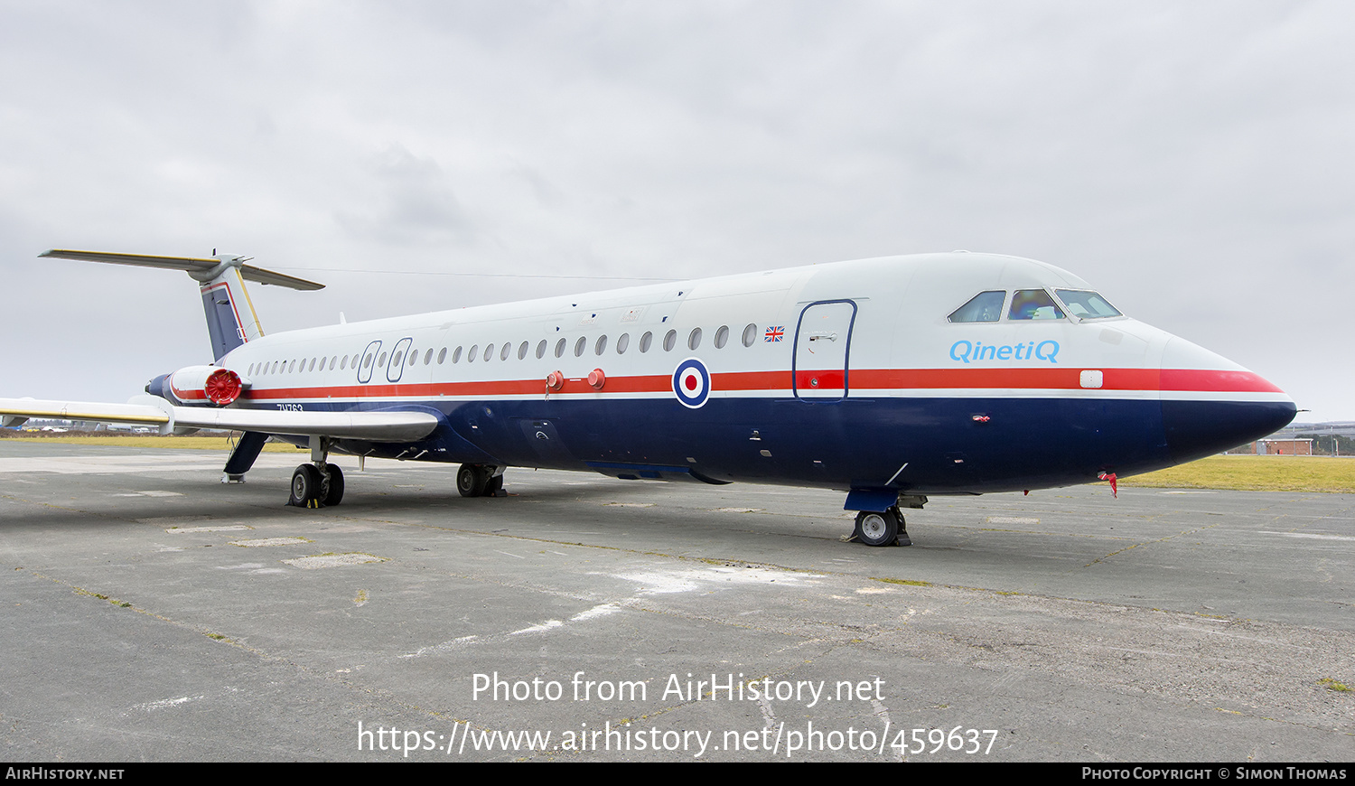 Aircraft Photo of ZH763 | British Aerospace BAC-111-539GL One-Eleven | UK - Air Force | AirHistory.net #459637