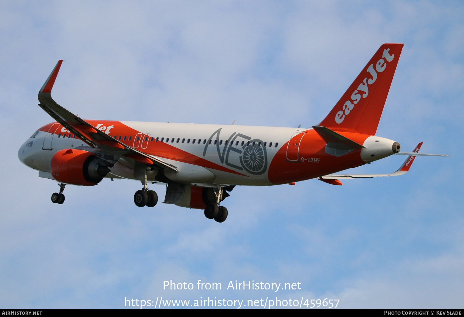 Aircraft Photo of G-UZHF | Airbus A320-251N | EasyJet | AirHistory.net #459657