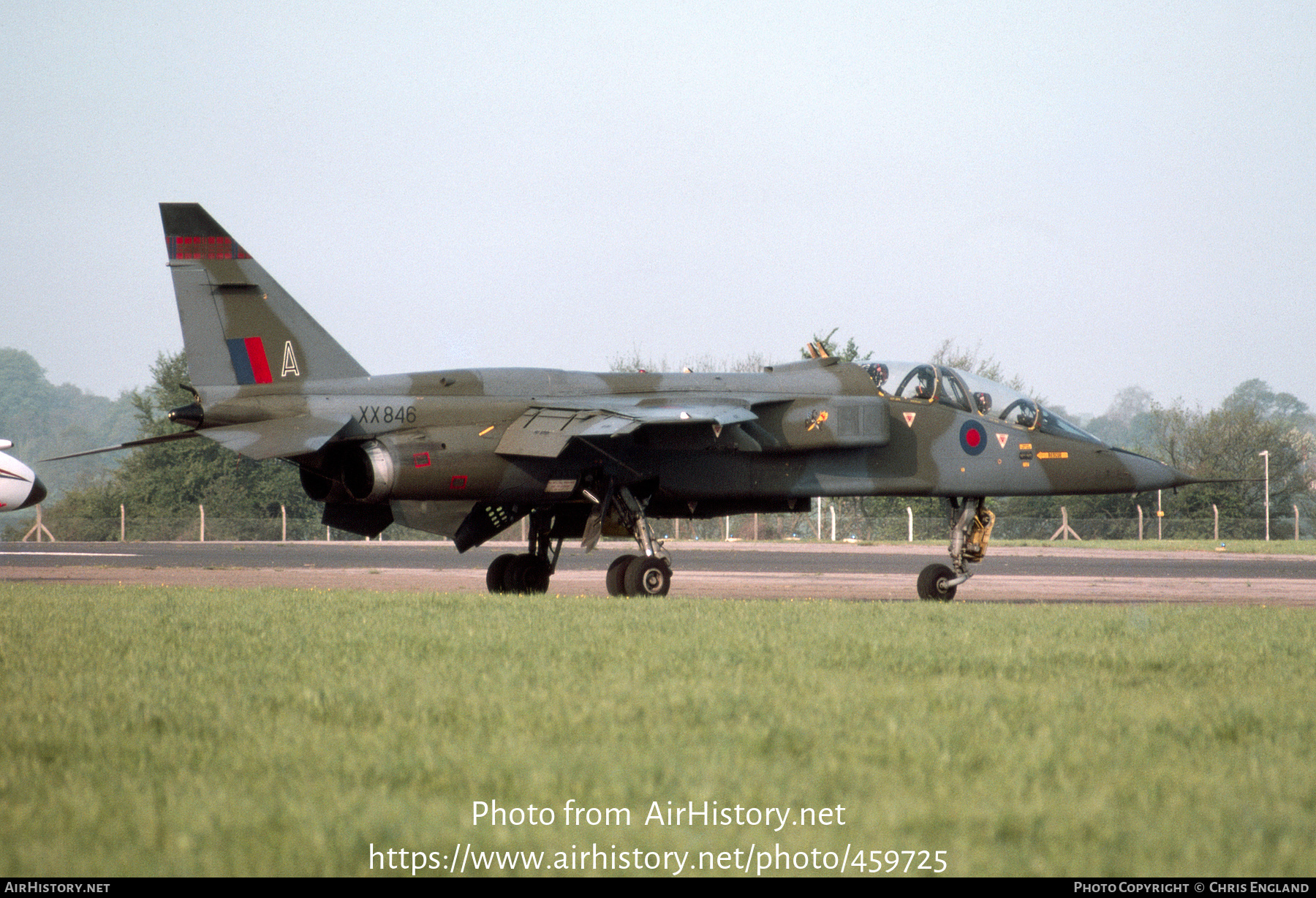 Aircraft Photo of XX846 | Sepecat Jaguar T2 | UK - Air Force | AirHistory.net #459725