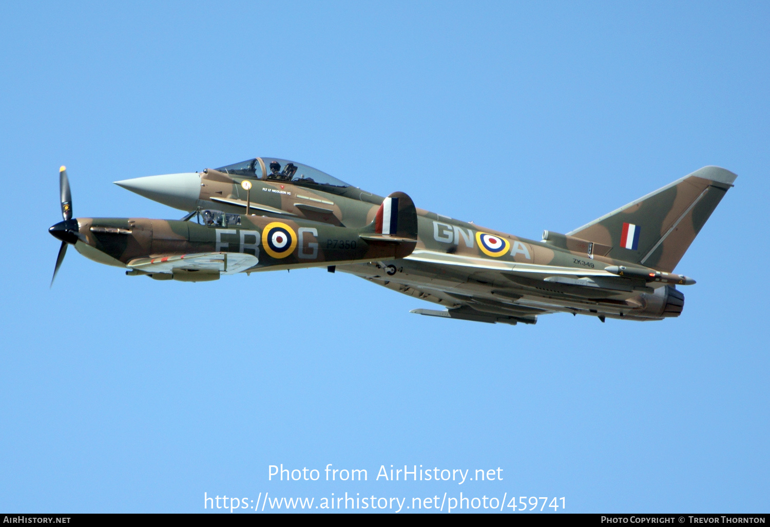 Aircraft Photo of P7350 | Supermarine 329 Spitfire Mk2A | UK - Air Force | AirHistory.net #459741