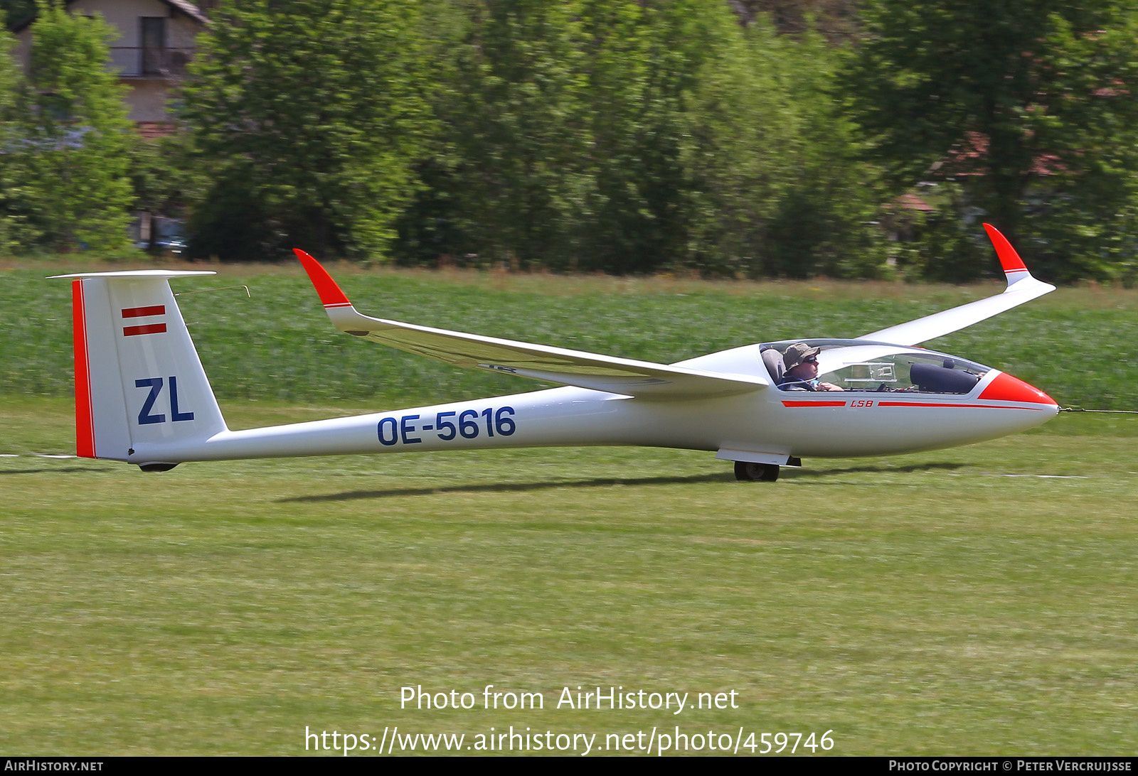 Aircraft Photo of OE-5616 | Rolladen-Schneider LS-8A | AirHistory.net #459746