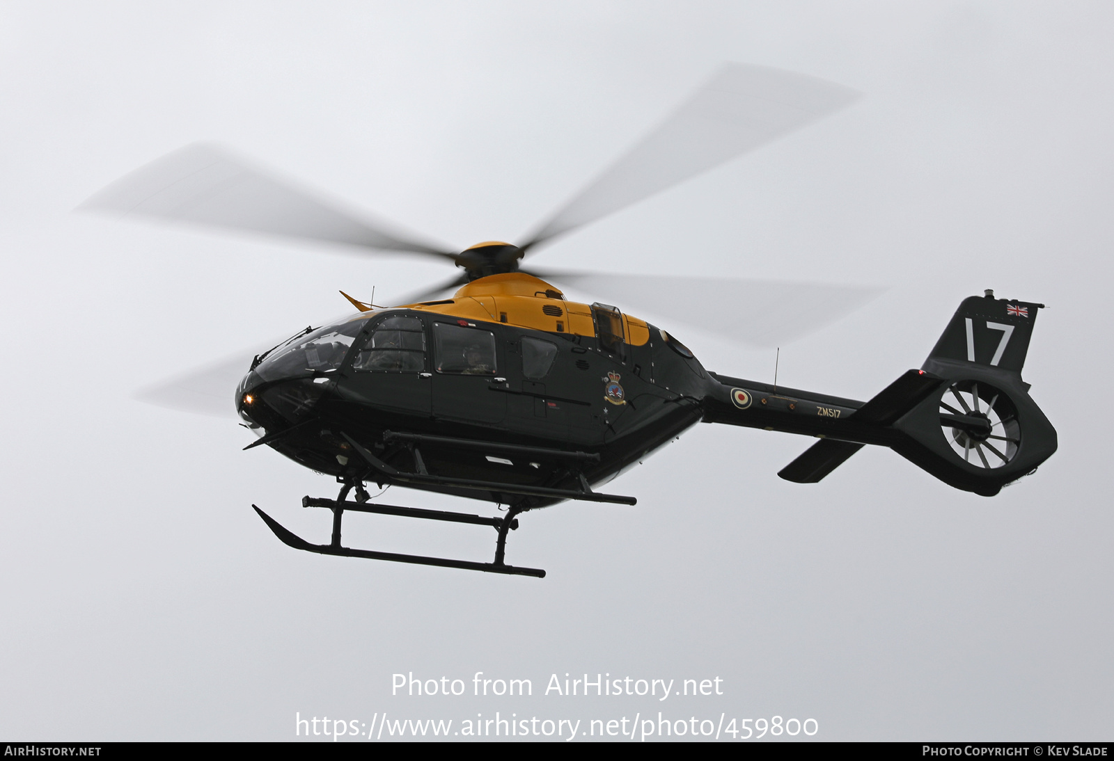 Aircraft Photo of ZM517 | Eurocopter EC-135T-3 Juno T1 | UK - Air Force | AirHistory.net #459800