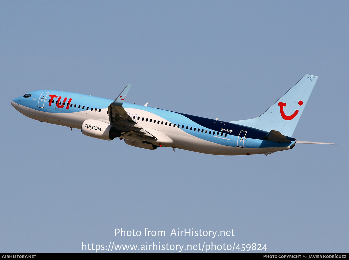 Aircraft Photo of OO-TUP | Boeing 737-85P | TUI | AirHistory.net #459824