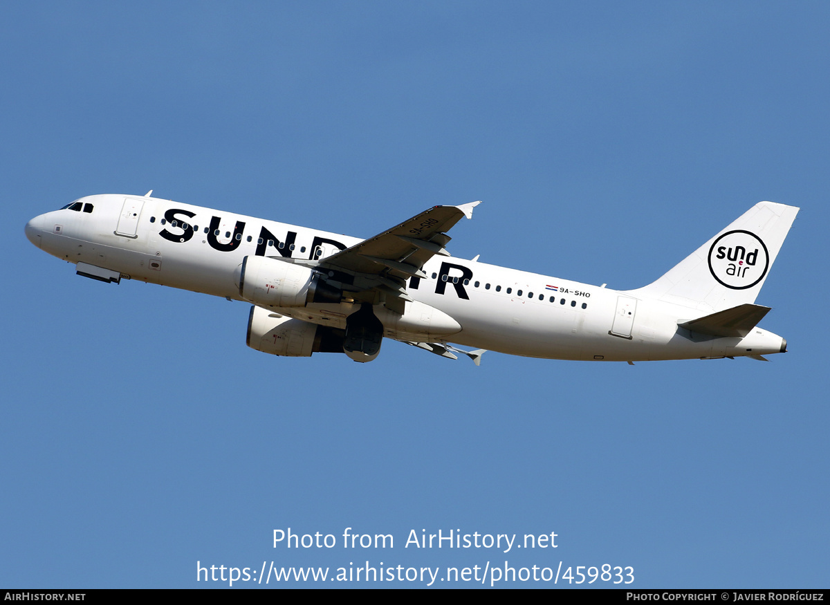 Aircraft Photo of 9A-SHO | Airbus A320-214 | Sundair | AirHistory.net #459833