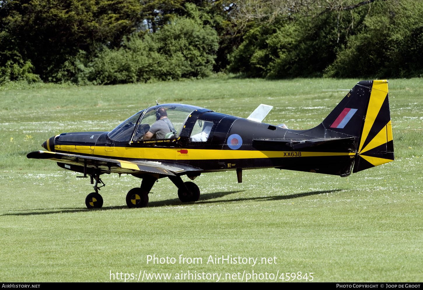 Aircraft Photo of G-DOGG / XX638 | Scottish Aviation Bulldog 120/121 | UK - Air Force | AirHistory.net #459845