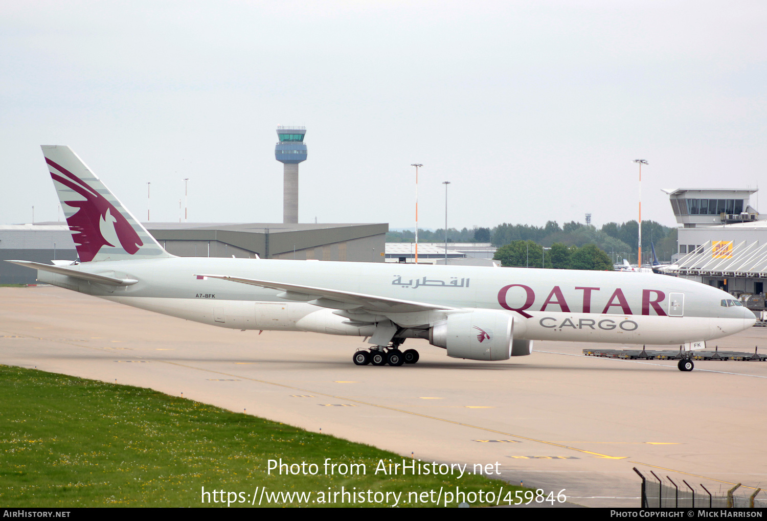 Aircraft Photo of A7-BFK | Boeing 777-F | Qatar Airways Cargo | AirHistory.net #459846