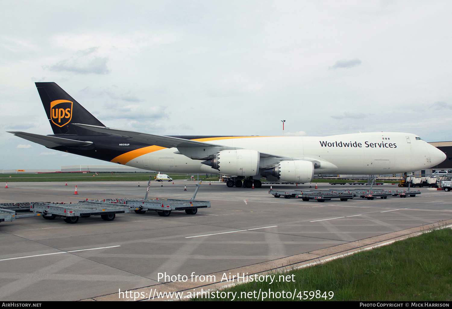 Aircraft Photo of N609UP | Boeing 747-8F | United Parcel Service - UPS | AirHistory.net #459849