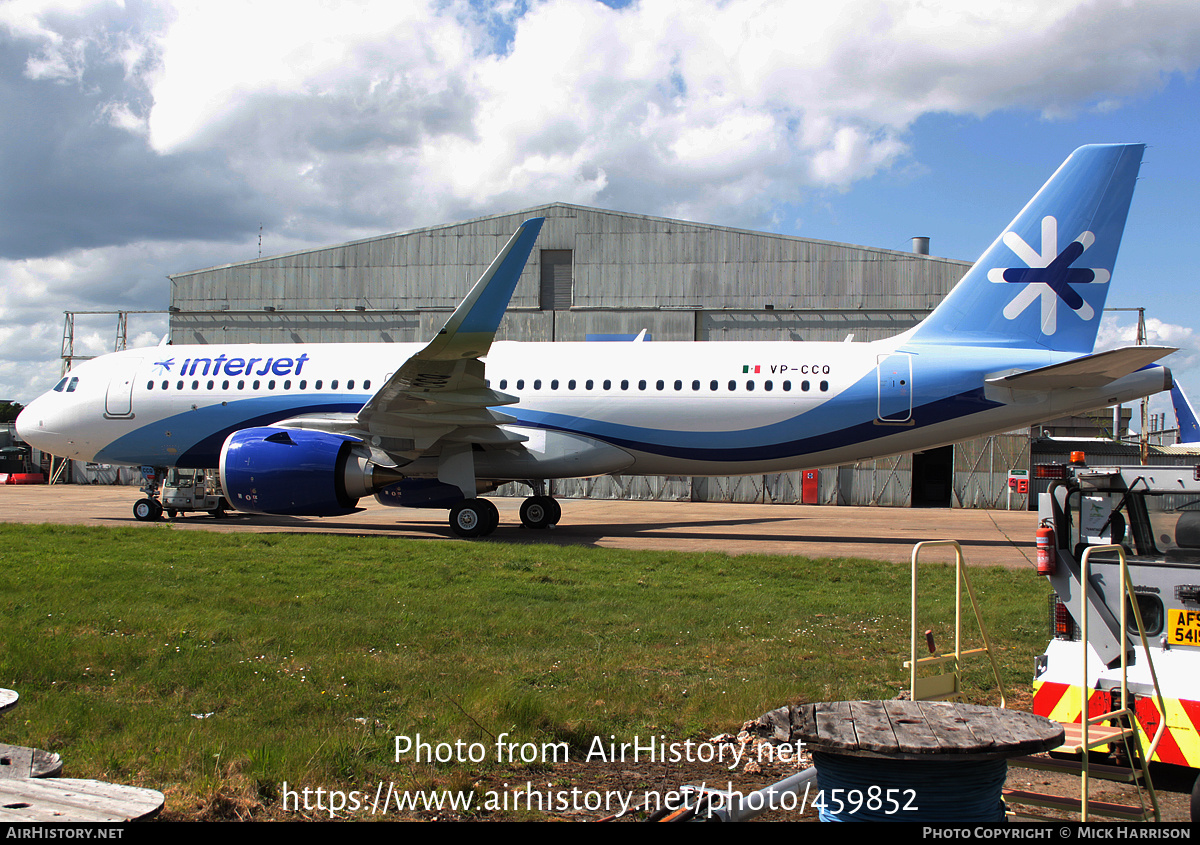 Aircraft Photo of VP-CCQ | Airbus A320-251N | Interjet | AirHistory.net #459852