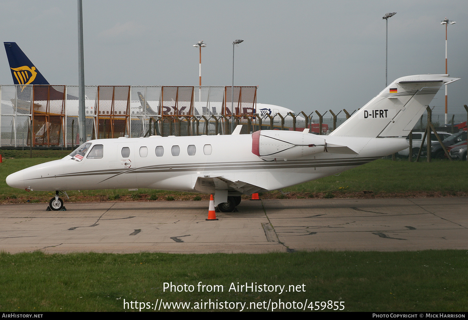 Aircraft Photo of D-IFRT | Cessna 525A CitationJet CJ2+ | AirHistory.net #459855