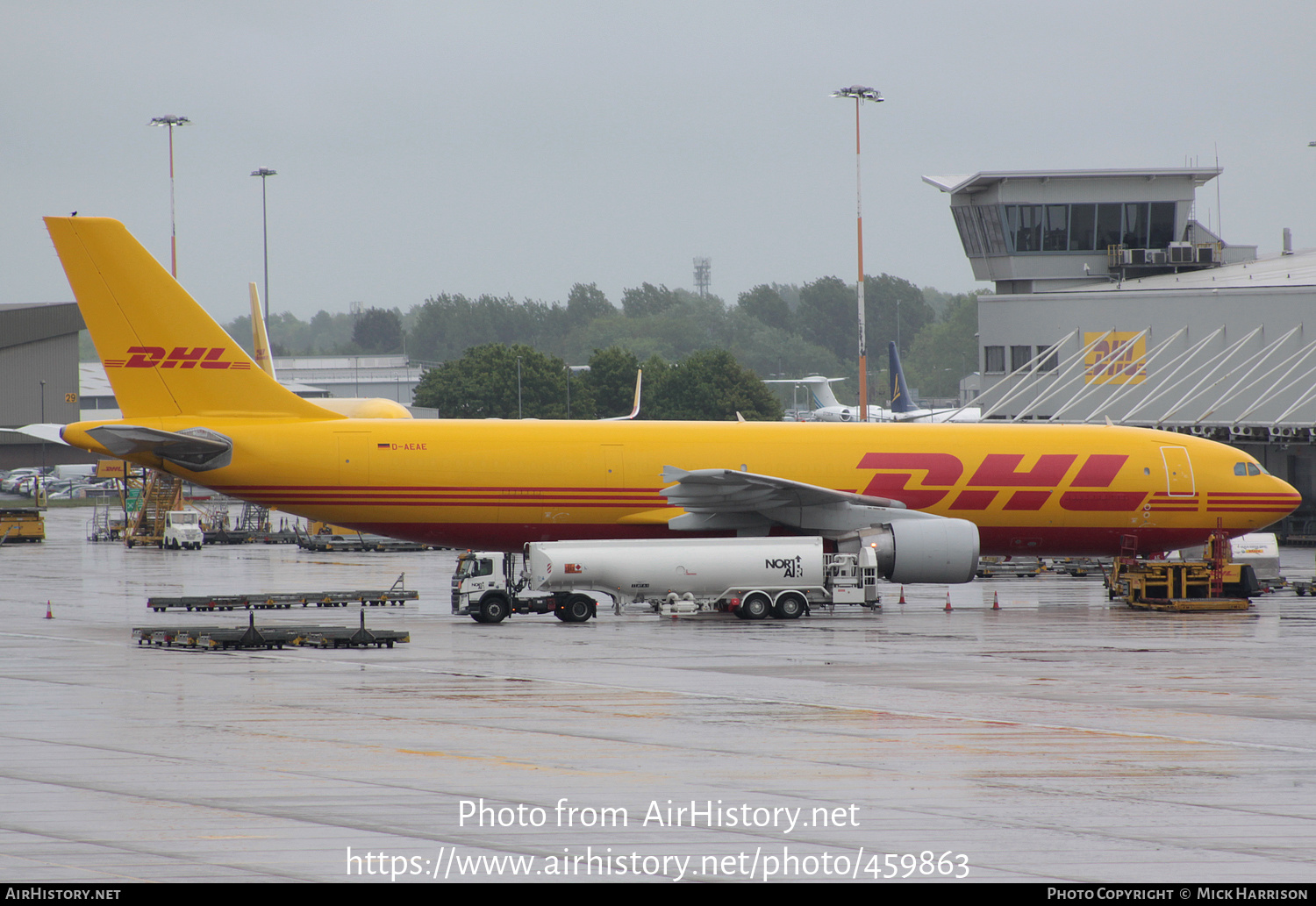 Aircraft Photo of D-AEAE | Airbus A300B4-622R(F) | DHL International | AirHistory.net #459863