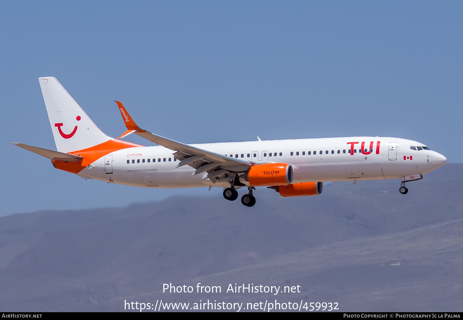 Aircraft Photo of C-FFPH | Boeing 737-81D | TUI | AirHistory.net #459932