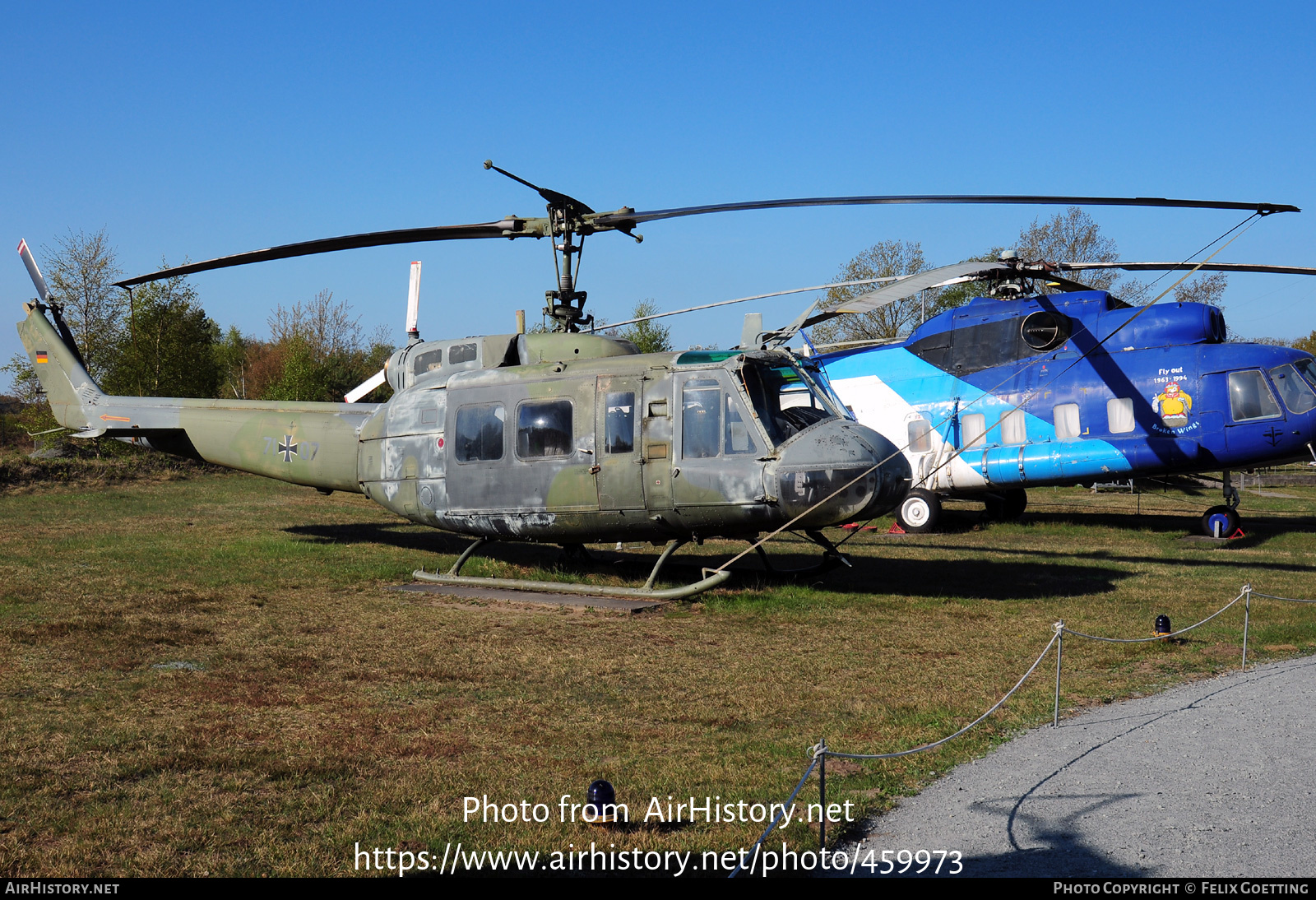 Aircraft Photo of 7107 | Bell UH-1D Iroquois | Germany - Air Force | AirHistory.net #459973