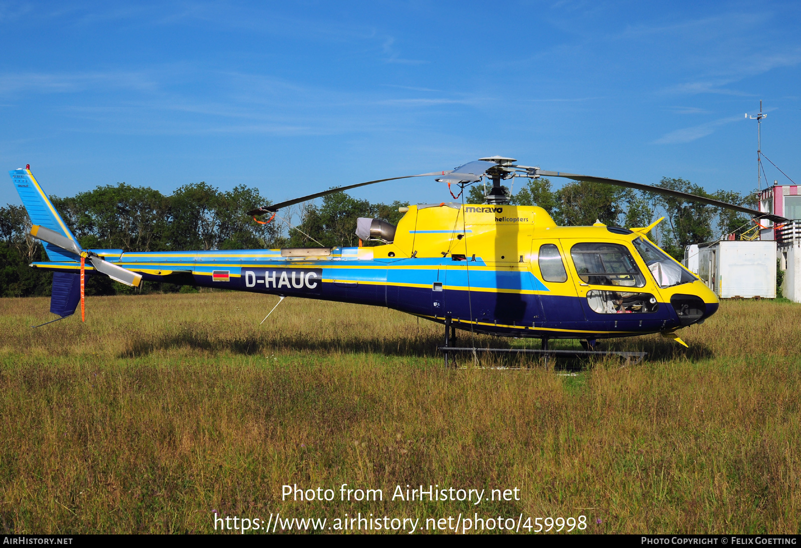 Aircraft Photo of D-HAUC | Aerospatiale AS-350B-3 Ecureuil | Meravo Helicopters | AirHistory.net #459998