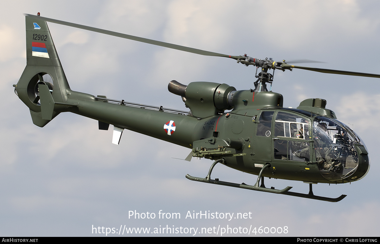 Aircraft Photo of 12902 | Aerospatiale SA-342L Partizan | Serbia - Air Force | AirHistory.net #460008